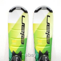 Elan Explore Pro 80cm Kids Ski + Elan EL 4.5 AC Bindings NEW