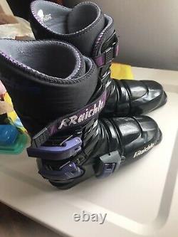 Elan Skis SCX 15 Monoblock Woman And Boots Raichle Black Size 8