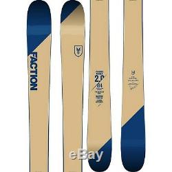 Faction Candide 2.0 CT Symmetrical Twin All-Mountain Ski New 2018 (188cm)