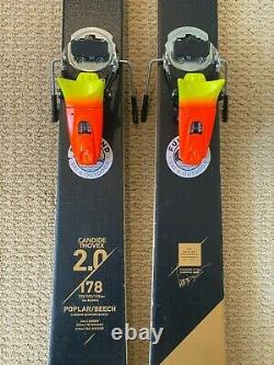 Faction Candide 2.0 skis with Look Pivot 14 Bindings