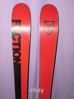 Faction PRODIGY 0.5 jr kid's all mtn Twin Tip skis 135cm with Salomon L7 bindings