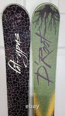 Fat-ypus D'Root Men's All Mountain Skis 182cm Handmade