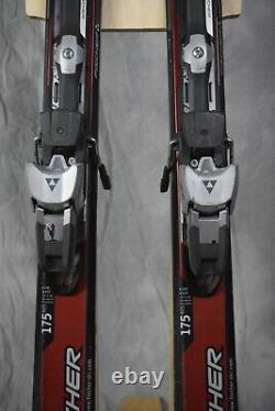 Fischer Big Stix 7.6 All Mountain Powder Skis Size 175 CM With Fischer Bindings