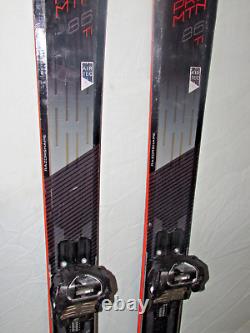 Fischer PRO MTN 86 Ti all mtn skis 168cm with Tyrolia Attack 13 adjust. Bindings