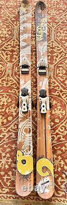 Fischer Watea Twin Tips 186cm Men Skis With Salomon Bindings