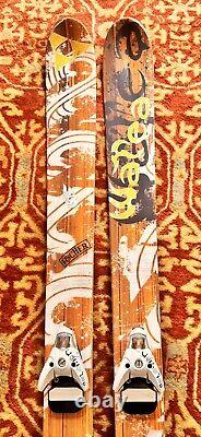 Fischer Watea Twin Tips 186cm Men Skis With Salomon Bindings