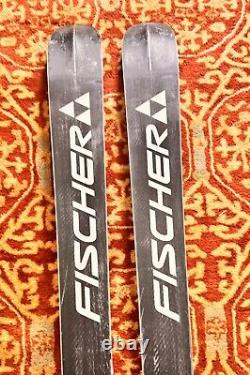 Fischer Watea Twin Tips 186cm Men Skis With Salomon Bindings