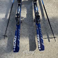 HEAD C110 POWER JACKET 170cm Skis with Tyrolia SLD Bindings Scott Poles