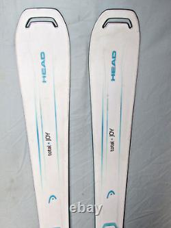 HEAD Total JOY women's all mtn skis 153cm with HEAD JOY 11 adjustable bindings