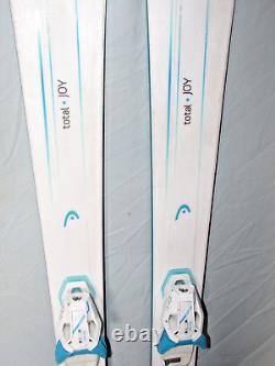 HEAD Total JOY women's all mtn skis 153cm with HEAD JOY 11 adjustable bindings