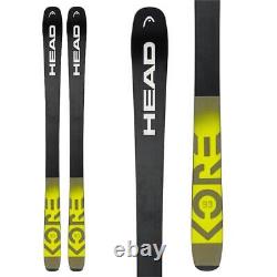 Head Kore 93 Anthracite/Yellow 191cm Skis Men's 2022