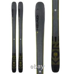 Head Kore 93 Anthracite/Yellow 191cm Skis Men's 2022