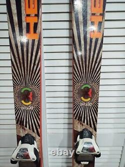 Head Rev 90 All Mountain Skis Sz 184cm With Marker Griffon Bindings