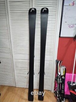 Head Rev 90 All Mountain Skis Sz 184cm With Marker Griffon Bindings