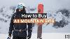 How To Buy All Mountain Skis Curated