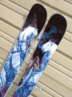 ICELANTIC Nomad SFT All-Mountain SKIS 168cm Rossi Bindings Art by Travis PARR