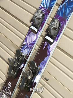 ICELANTIC Nomad SFT All-Mountain SKIS 168cm Rossi Bindings Art by Travis PARR