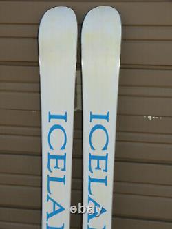 ICELANTIC Nomad SFT All-Mountain SKIS 168cm Rossi Bindings Art by Travis PARR