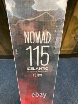 Icelantic Skis Nomad 115 Men's Skis 181cm NEW