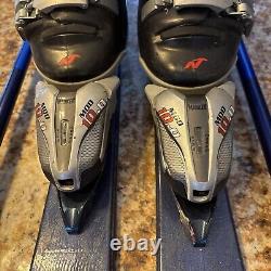 K2 146 cm Skis, Bindings & Size 26.5 Nordica Boots 120 cm Ski Poles