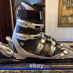 K2 146 cm Skis, Bindings & Size 26.5 Nordica Boots 120 cm Ski Poles