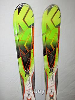 K2 AMP Rictor all mountain skis 167cm with Salomon Z12 DEMO adjustable bindings