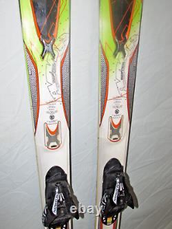 K2 AMP Rictor all mountain skis 167cm with Salomon Z12 DEMO adjustable bindings