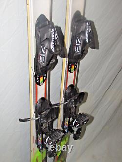 K2 AMP Rictor all mountain skis 167cm with Salomon Z12 DEMO adjustable bindings