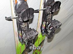 K2 AMP Rictor all mountain skis 167cm with Salomon Z12 DEMO adjustable bindings