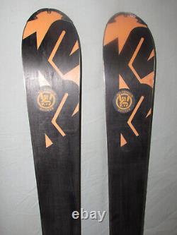 K2 AMP Rictor all mountain skis 167cm with Salomon Z12 DEMO adjustable bindings