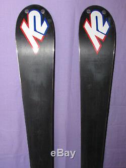 K2 Apache Crossfire All-Mountain skis 160cm with Salomon s912 Light ski bindings