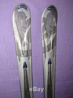 K2 Apache OUTLAW All-Mountain skis 167cm with Marker M1000 ski bindings SNOW