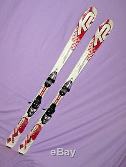 K2 Apache Radius X All-Mountain skis 163cm with MARKER MOD 10.0 adjust. Bindings