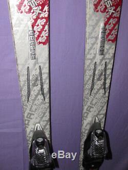 K2 Apache Radius X All-Mountain skis 163cm with MARKER MOD 10.0 adjust. Bindings