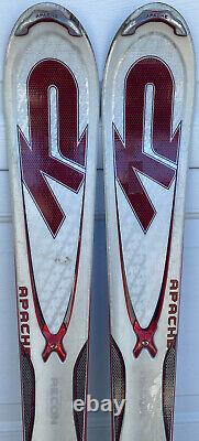 K2 Apache Recon 170cm 119-78-105 r=16m All-Mountain Skis Marker Mx 12.0 Bindings