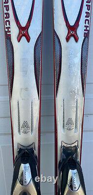 K2 Apache Recon 170cm 119-78-105 r=16m All-Mountain Skis Marker Mx 12.0 Bindings