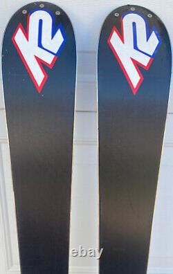 K2 Apache Recon 170cm 119-78-105 r=16m All-Mountain Skis Marker Mx 12.0 Bindings