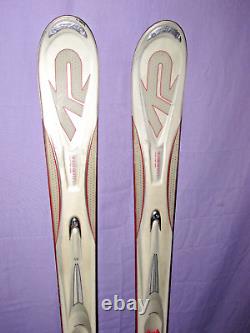 K2 Apache Recon All-Mountain skis 167cm with Marker FREE 12.0 Airpad ski bindings