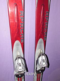 K2 Apache SABRE All-Mountain skis 163cm with Marker 10.0 adjustable ski bindings