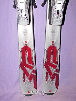 K2 Apache SABRE All-Mountain skis 163cm with Marker 10.0 adjustable ski bindings