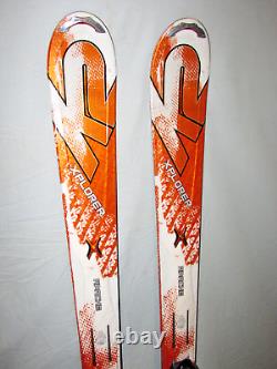 K2 Apache Xplorer All-Mountain skis 177cm with Marker MX 12.0 adjustable bindings