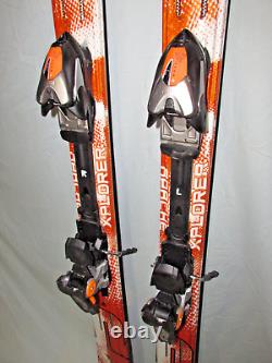 K2 Apache Xplorer All-Mountain skis 177cm with Marker MX 12.0 adjustable bindings