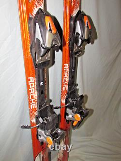 K2 Apache Xplorer All-Mountain skis 177cm with Marker MX 12.0 adjustable bindings