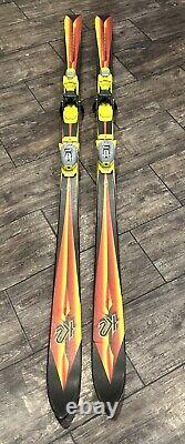 K2 Duster Alpine Skis 184cm Marker M5.1 Carving Bindings