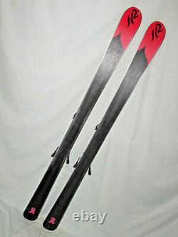 K2 FREE LUV TNine women's skis 163cm with Marker ERS 11.0 adjustable bindings