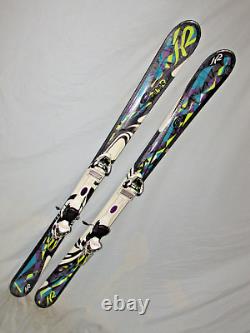 K2 Lotta LUV TNine T9 women's skis 149cm with Marker 11.0 adjustable bindings