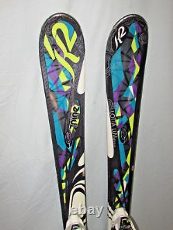 K2 Lotta LUV TNine T9 women's skis 149cm with Marker 11.0 adjustable bindings