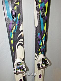 K2 Lotta LUV TNine T9 women's skis 149cm with Marker 11.0 adjustable bindings