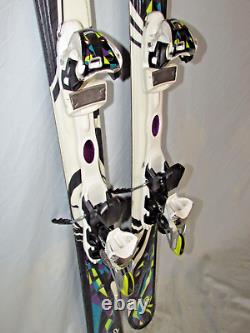 K2 Lotta LUV TNine T9 women's skis 149cm with Marker 11.0 adjustable bindings