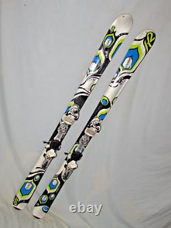 K2 Lotta LUV TNine T9 women's skis 156cm with Marker 11.0 adjustable bindings